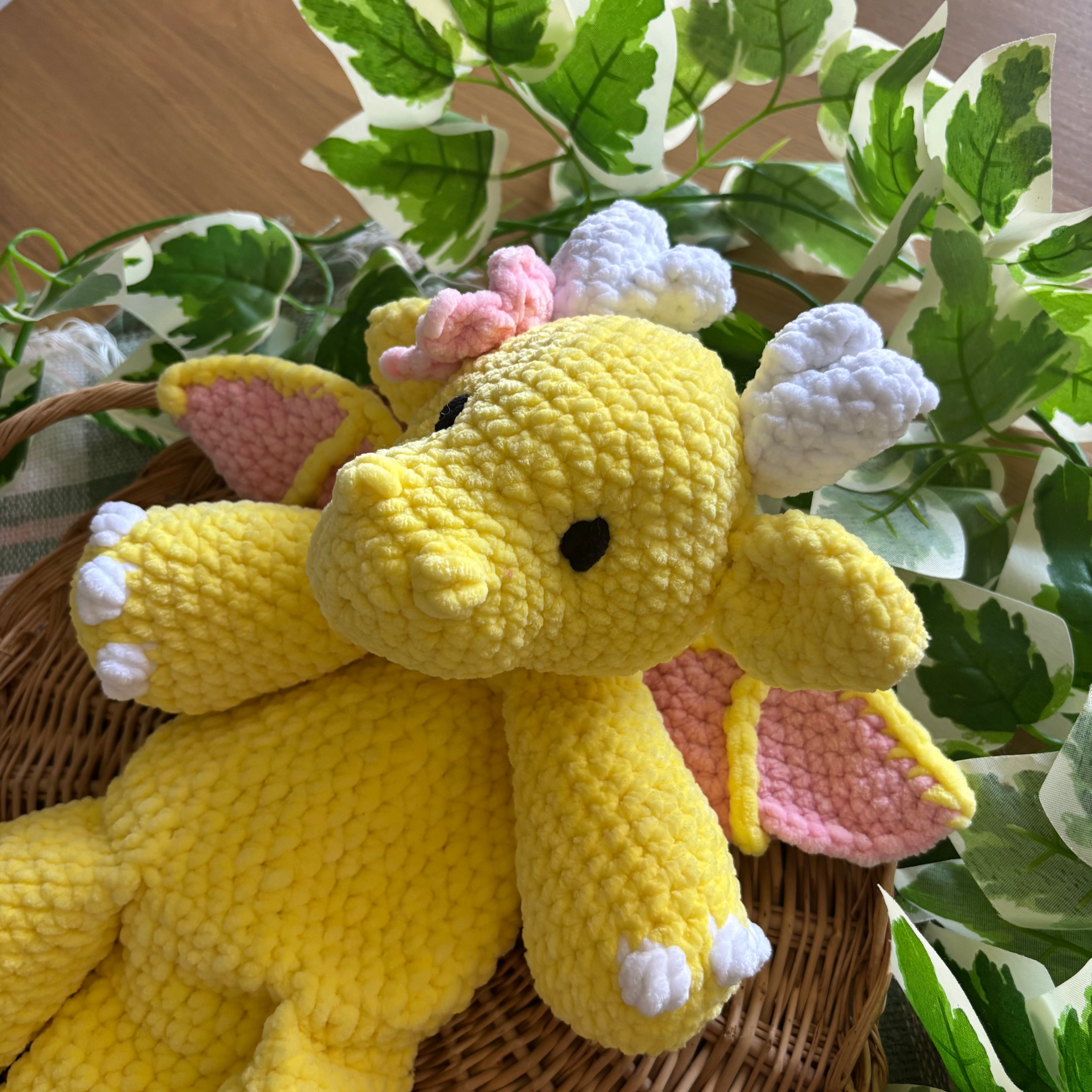 Willow le dragon à câliner