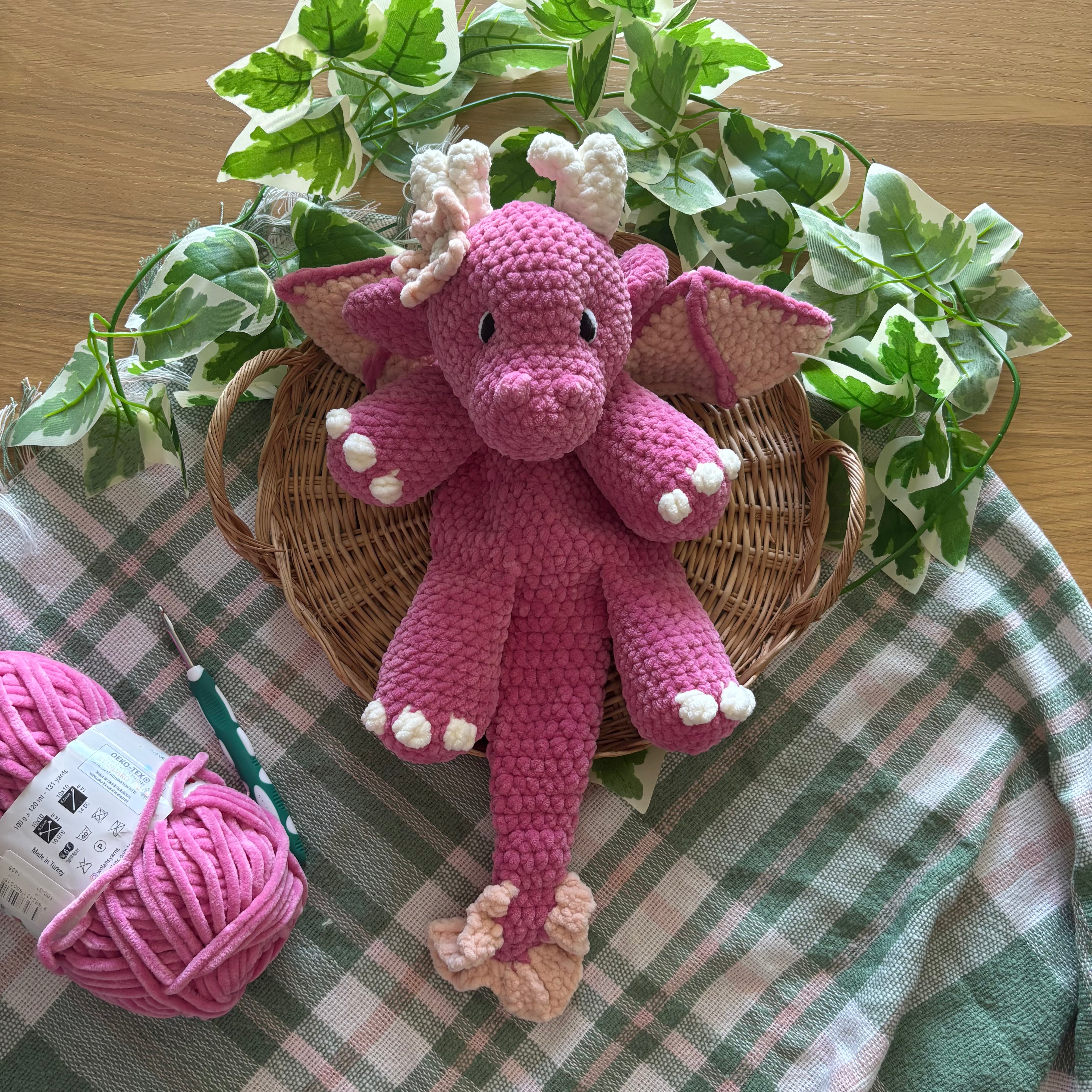 Willow le dragon à câliner